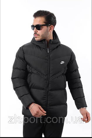 Куртка, пуховик Nike зимовий з капюшоном (Туреччина), фото 1