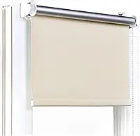 Ролеты на окна Рулонные шторы Жалюзи Блэкаут светонепроницаемые 056 Светло-бежевый