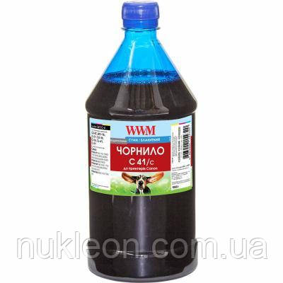 Популярний! Чорнило WWM Canon CL-41C/CL-51C/CLI-8C 1000г Cyan (C41/C-4) - Краща якість тільки на Nukleon.com.ua
