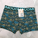 Чоловічі труси боксери набір 6шт розміри від М до 2XL, фото 5