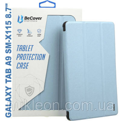 Популярний! Чохол до планшета BeCover Soft Edge stylus holder Samsung Tab A9 SM-X115 8.7" Light Blue (710358) - Краща якість