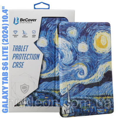 Популярний! Чохол до планшета BeCover Smart Case Samsung Tab S6 Lite (2024) 10.4" P620/P625/P627 Night (710830) - Краща якість