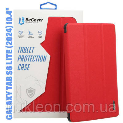 Популярний! Чохол до планшета BeCover Smart Case Samsung Tab S6 Lite (2024) 10.4" P620/P625/P627 Red (710817) - Краща якість