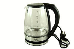 Електрочайник Domotec MS-8110 чайник скло