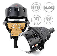 Автомобільні лінзи світлодіодні AMS ORIGINAL A3 MAX 24V TRUCK 5500K 3.0 F/R (комплект 2шт)