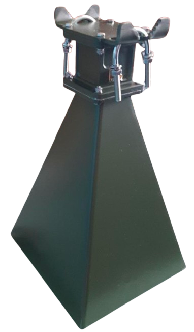 Антена рупорна відеоканалу БПЛА HORN 49_300R N type female (connector-python)