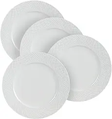 Набір обідніх порцелянових тарілок Krauff Brilliant collection 270 мм 4 штуки 21-316-007