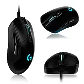 Комп'ютерна мишка LOGITECH G407, провідна, 12 000DPI, чорна (G 407)