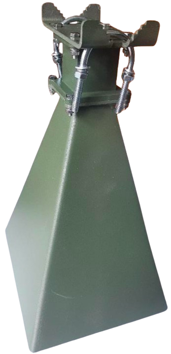 Антена рупорна відеоканалу БПЛА HORN 58_300R N type female (connector-python)