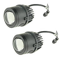 Автомобільні світлодіодні протитуманні лінзи CYCLONE Bi-LED FOG 2.0 (60мм) 6000K комплект 2шт