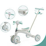 Дитячий велосипед-біговел 4 в 1 Best Trike BST-307 бежевий, фото 3