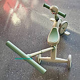 Дитячий велосипед-біговел 4 в 1 Best Trike BST-307 бежевий, фото 4