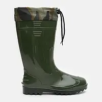 Чоловічі гумові чоботи олива