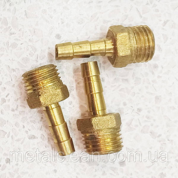 Ніпель Ø6 мм зі штуцером G1/4"