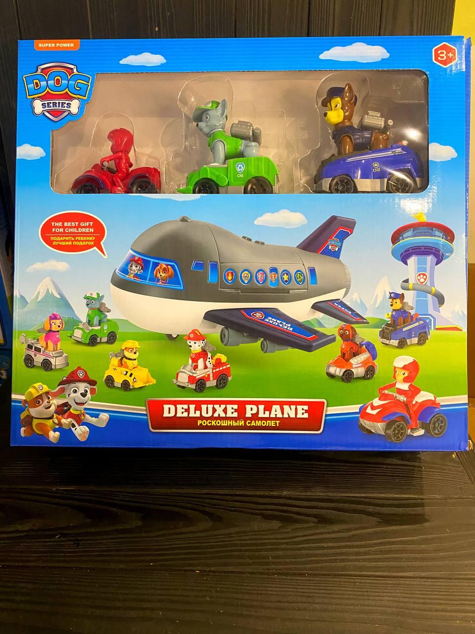 Дитячий ігровий набір літак і рятувальники, офіс база рятувальників Щенячий патруль Paw Patrol, фото 1