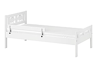 Дитяче ліжко, кровать для ребенка, детская кровать, біле, IKEA KRITTER 691.854.35