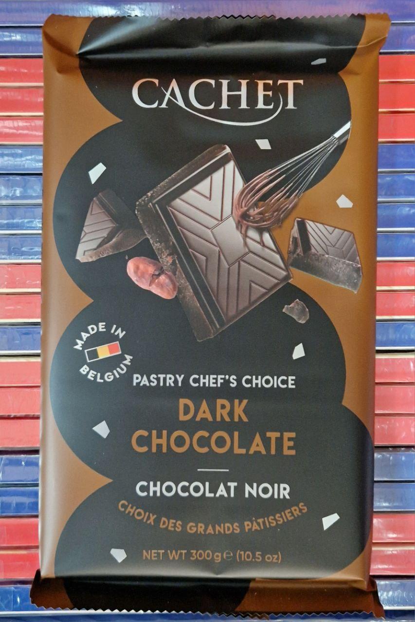 Шоколад Cachet Dark Chocolate 300 г.