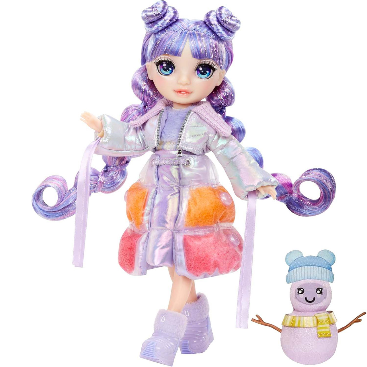 Кукла Рейнбоу Хай Зимняя серия Виолетта Зимние наряды  Rainbow High Violet 514558
