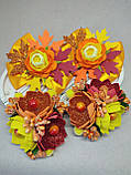 Осінній набір заколки резинки брошки Осенний набор Осіння фотосесія Осенняя заколка Фотосессия Осенняя резинка, фото 2