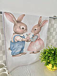 Набір кухонних рушників "Bunny Love" 2 шт. Великодні, фото 7