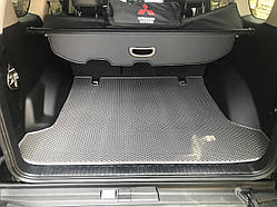 Килимок багажника 5 місцевий 2009-2017 (EVA, чорний) для Toyota Land Cruiser Prado 150