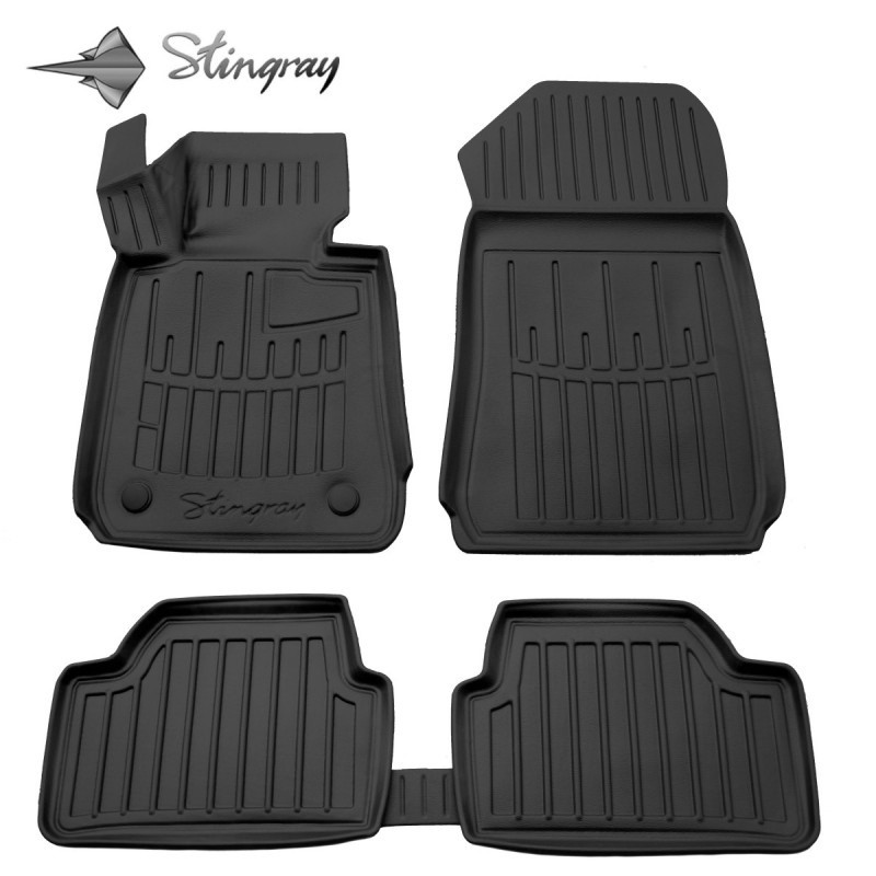 Килимки Stingray 3D (5 шт, поліуретан) для BMW 1 серія E81/82/87/88 2004-2011 рр