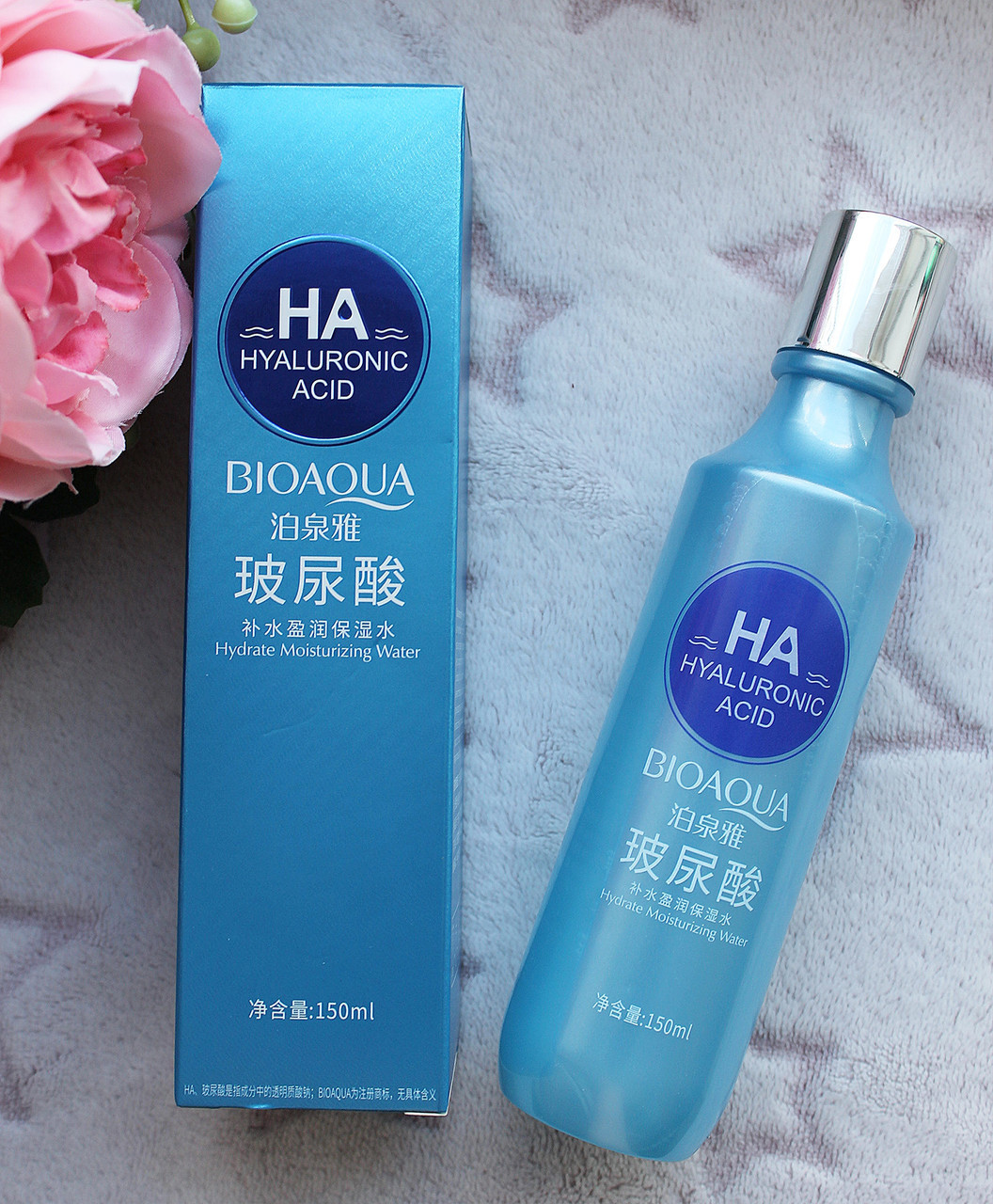 Зволожувальний тонер з гіалуроновою кислотою Bioaqua Water Get Hyaluronic Acid Moisture Toner