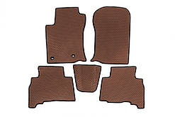 Килимки EVA (цегляні) 7 місний, 2013-2022 для Toyota Land Cruiser Prado 150