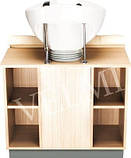 Перукарська мийка з кріслом Mali 1/2 для салонів краси VM-2010, фото 4