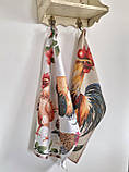 Набір кухонних рушників "Chicken Family" 2 шт., фото 4