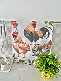 Набір кухонних рушників "Chicken Family" 2 шт., фото 6