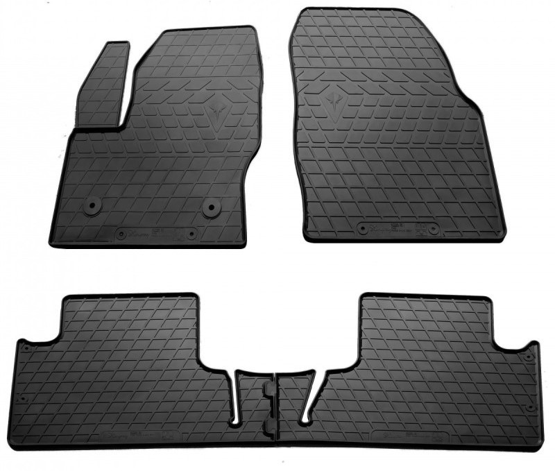 Килимки Stingray (кліпса FC2, 4 шт) для Ford C-Max/Grand C-Max 2010-2019 рр