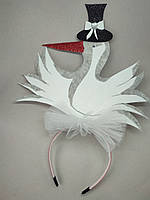 Журавель обруч для дівчинки Ободок Птах Птахи Журавлі Журавли Обідок Птица Птиці Журавля 450 грн