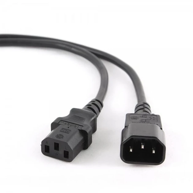 Кабель живлення для UPS 220В 3 метри 1.0мм2 Cablexpert PC-189-VDE-3M