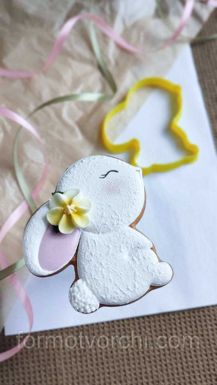 3D-формочки-вирубки для пряників "Зайчик 137"