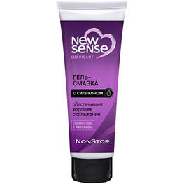 Інтимний гель-змазка Біокон New Sense із силіконом 100 мл (4820064563312) - оригінал