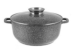 Каструля-казан 4.4 л Edenbergиз литого алюмінію з гранітним антипригарним покриттям