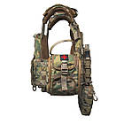 Бронежилет 6 класу захисту ShieldPro Armor Gen 1 + 9 підсумків Мультикам, фото 10