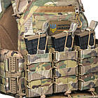 Бронежилет 6 класу захисту ShieldPro Armor Gen 1 + 9 підсумків Мультикам, фото 6