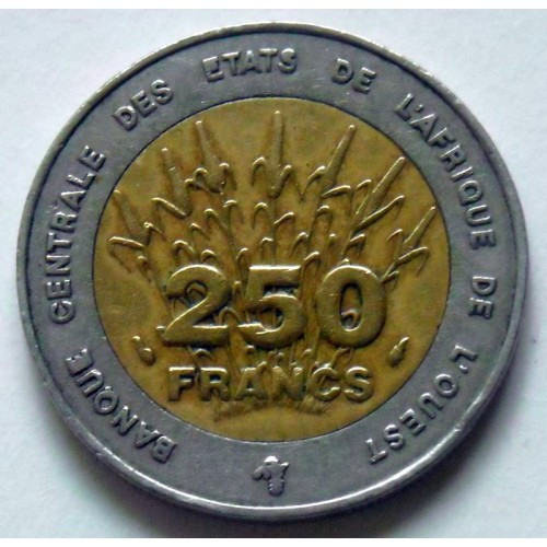 Західна Африка (BCEAO) 250 франків, 1992-1996  №2584
