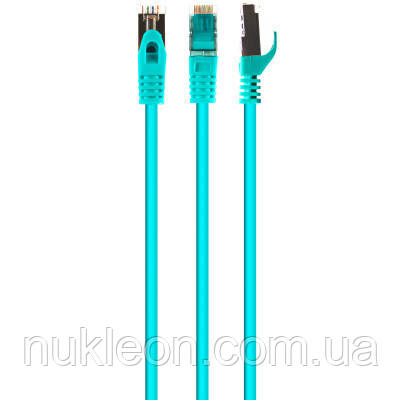 Популярний! Патч-корд 15м S/FTP Cat 6A CU LSZH green Cablexpert (PP6A-LSZHCU-G-15M) - Краща якість тільки на Nukleon.com.ua