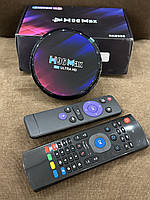 Смарт ТВ приставка H96 Max RK3528 4/64 ГБ Android 13 мультимедійний аеро пульт 2 пульти в комплекті