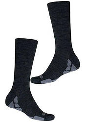 Туристичні термо шкарпетки Sensor Hiking Merino. 35-38р. Шерсть мериноса. Зимові. Сірий. Трекінгові шкарпетки SU42EM.
