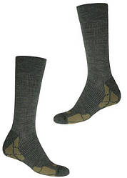 Туристичні термо шкарпетки Sensor Hiking Merino. 35-38р. Шерсть мериноса. Зимові. Хакі. Трекінгові шкарпетки SU42EM.