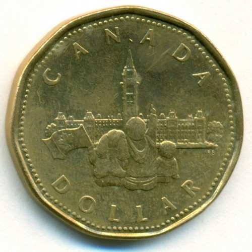 Канада 1 долар, 1992 Парламент No2581