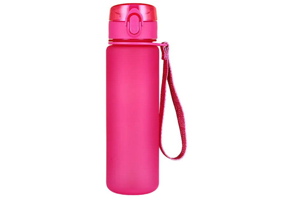 Пляшка для води EasyFit AquaFlow 800 мл (рожева), фото 1