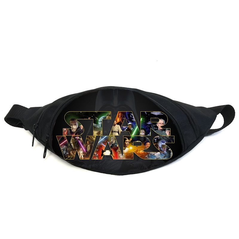 Поясна сумка бананка Зоряні війни (GB- Star Wars 01) Gear Bag чорна