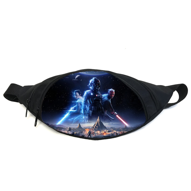 Поясна сумка бананка Зоряні війни (GB- Star Wars 02) Gear Bag чорна