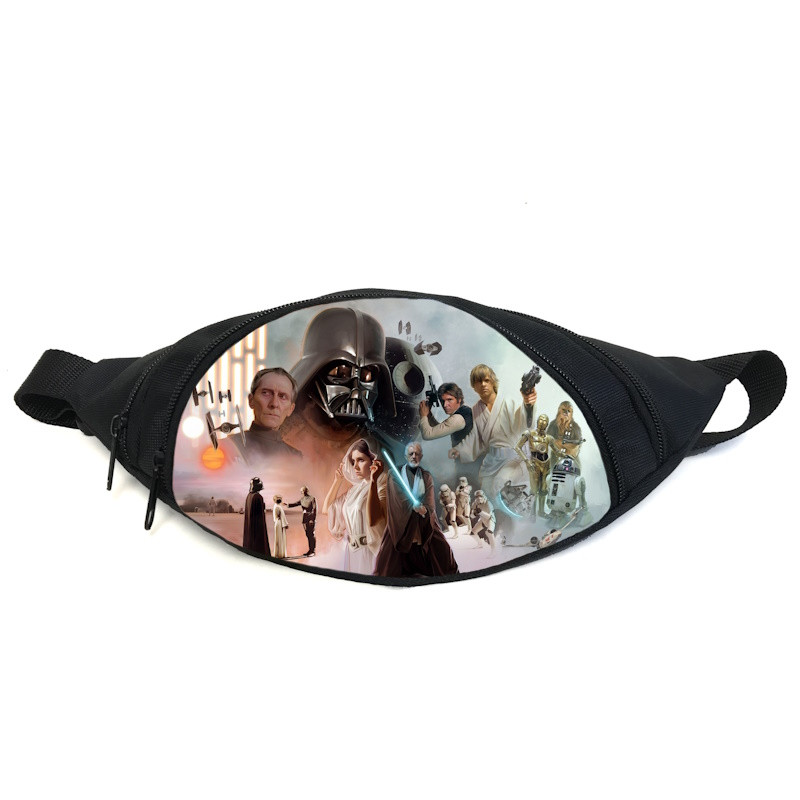 Поясна сумка бананка Зоряні війни (GB- Star Wars 06) Gear Bag чорна