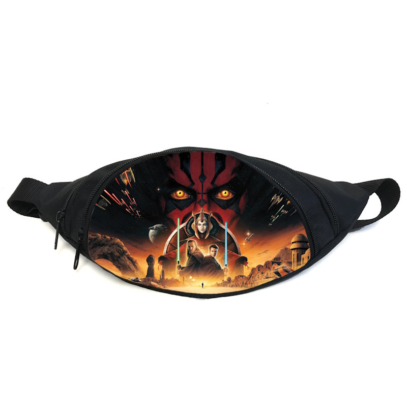 Поясна сумка бананка Зоряні війни (GB- Star Wars 07) Gear Bag чорна